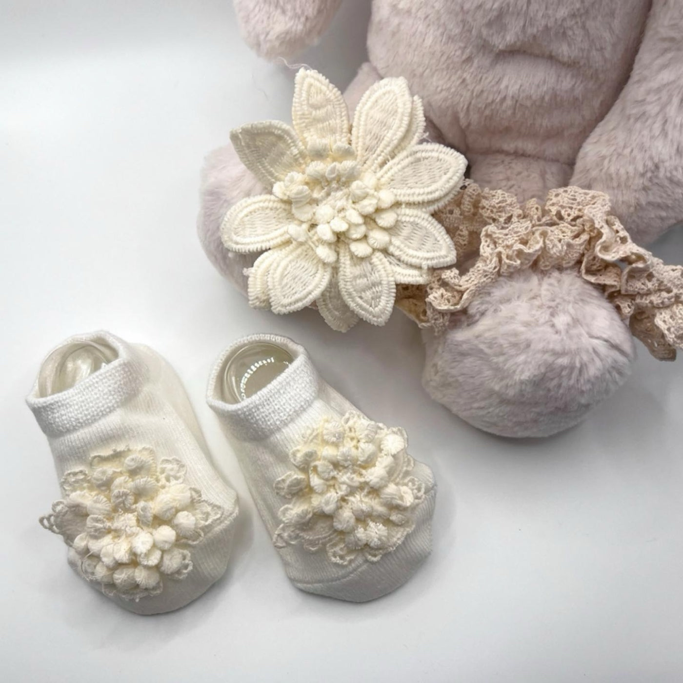 Baby socks & headband set